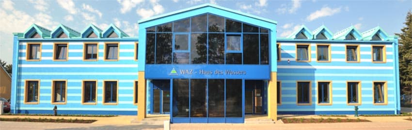 Haus des Wassers in Blankenfelde-Mahlow bei Tag